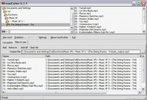 musicutter logiciel pour couper fichier mp3